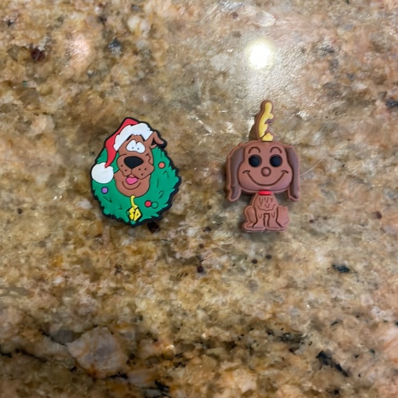 CROCS Accessories Croc Jibbitz Christmas Scooby Doo Grinch Poshmark